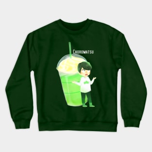 Matsuno-bucks Choromatsu Green-tea frappe Crewneck Sweatshirt